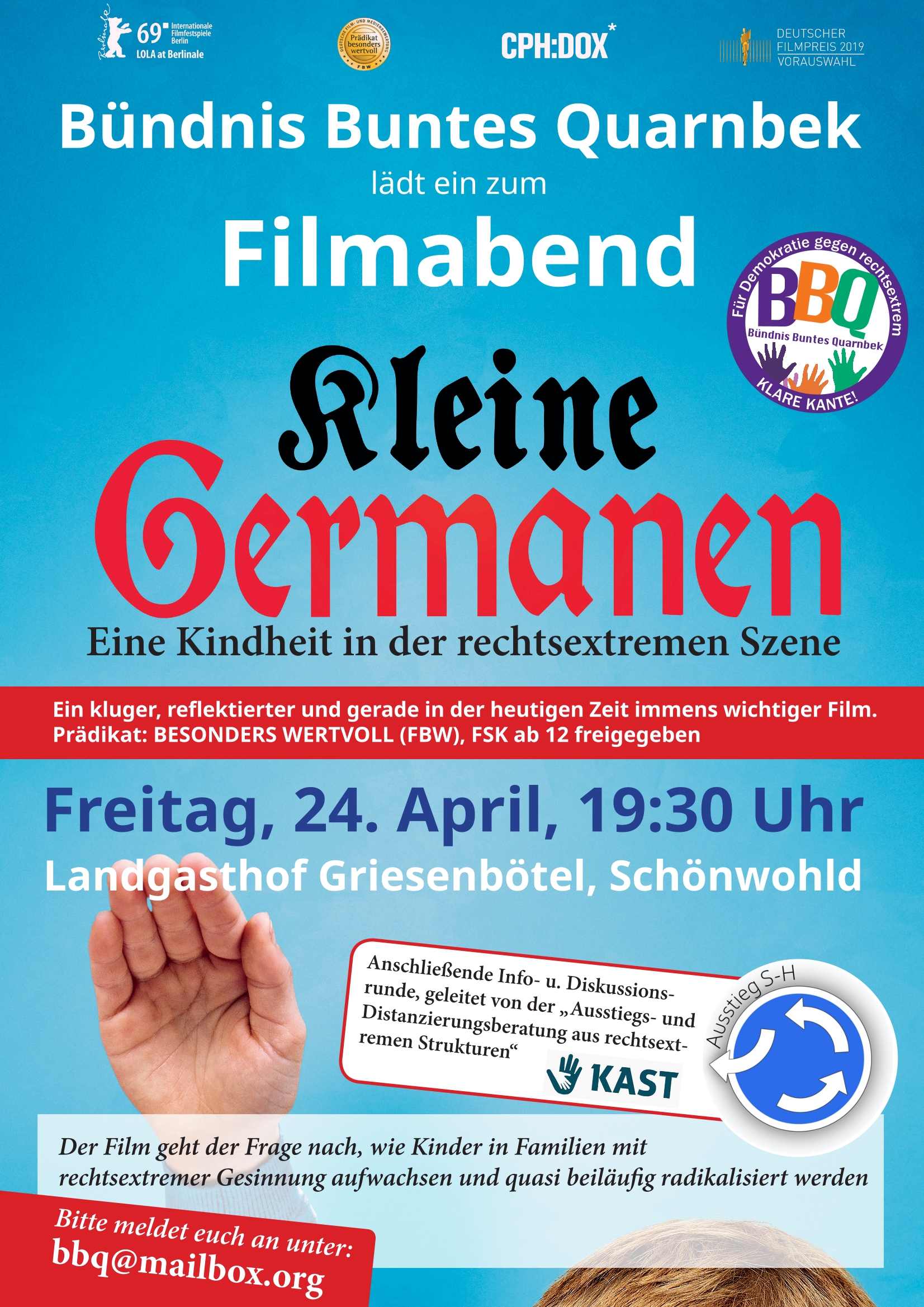 Plakat Kleine Germanen